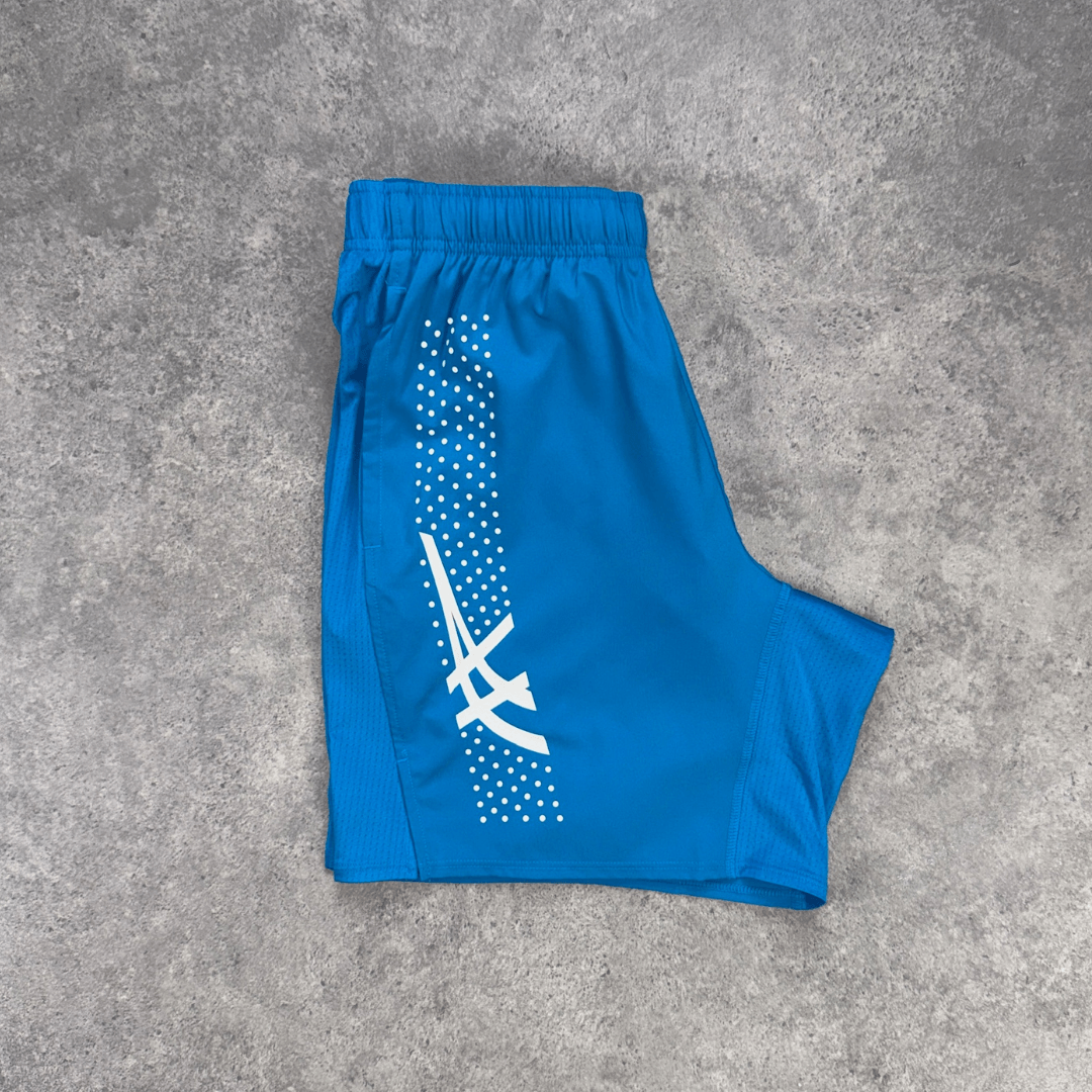 Men's ASICS Icon 18cm Shorts 'Aegan Blue'