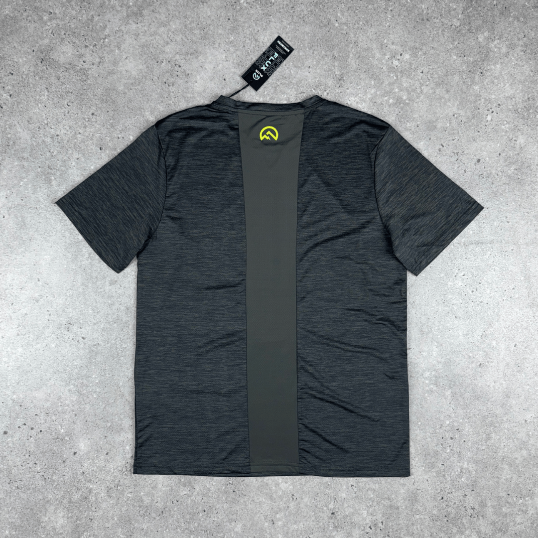 Flux contrast t-shirt 'black/neon' SS25