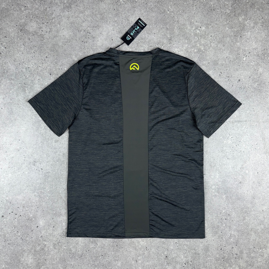 Flux contrast t-shirt set 'black/neon' SS25