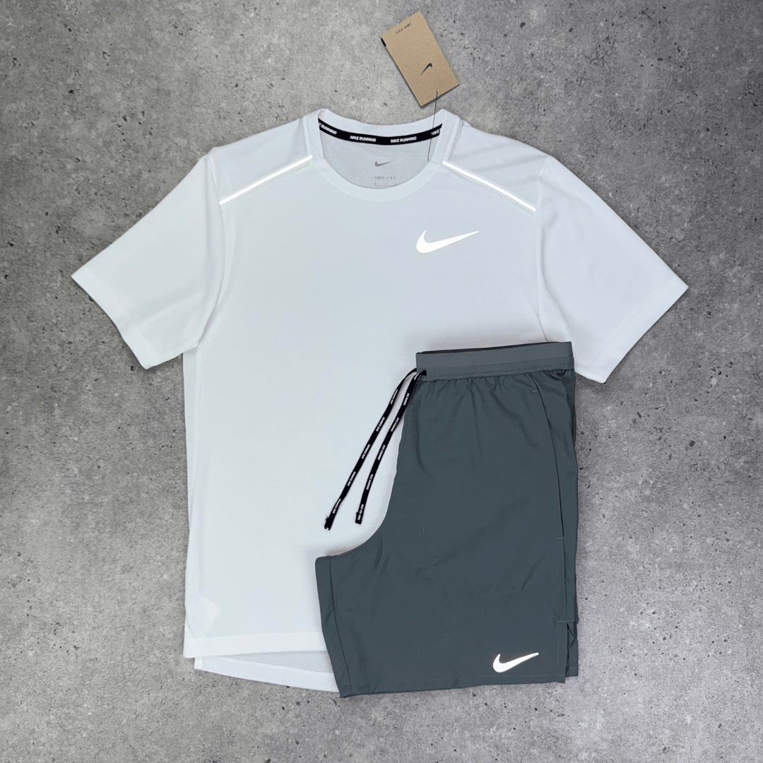 Nike miler 1.0 T-shirt 'white'