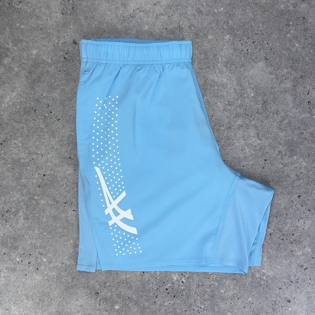 Asics icon jacket set 'ice blue'