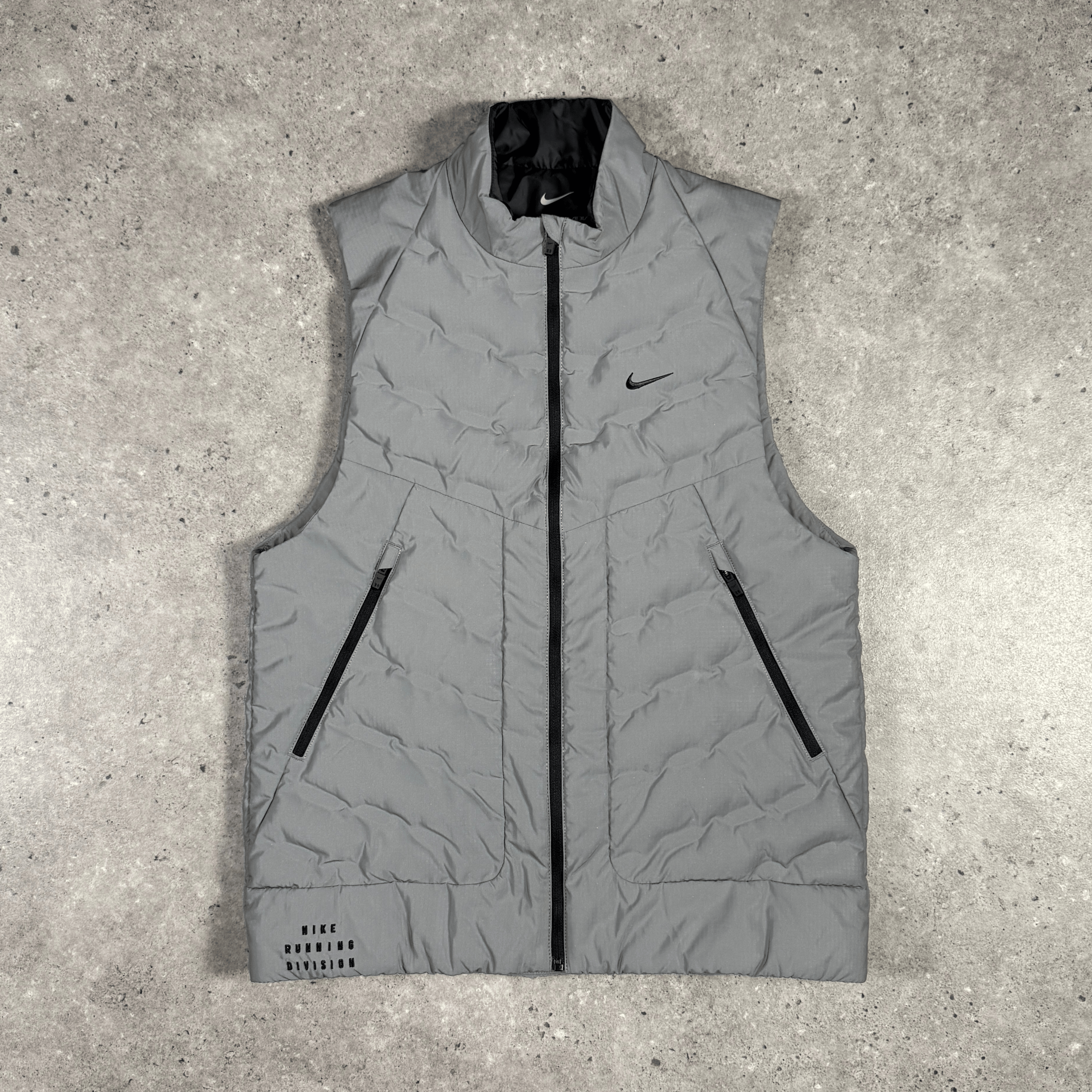 Nike run division reflective gilet 'reflect silver'