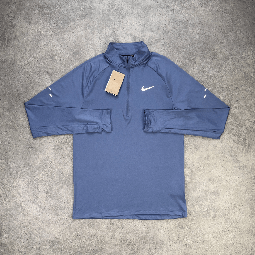 Men's Nike Stride 1/4 Zip Running Top 'World Indigo