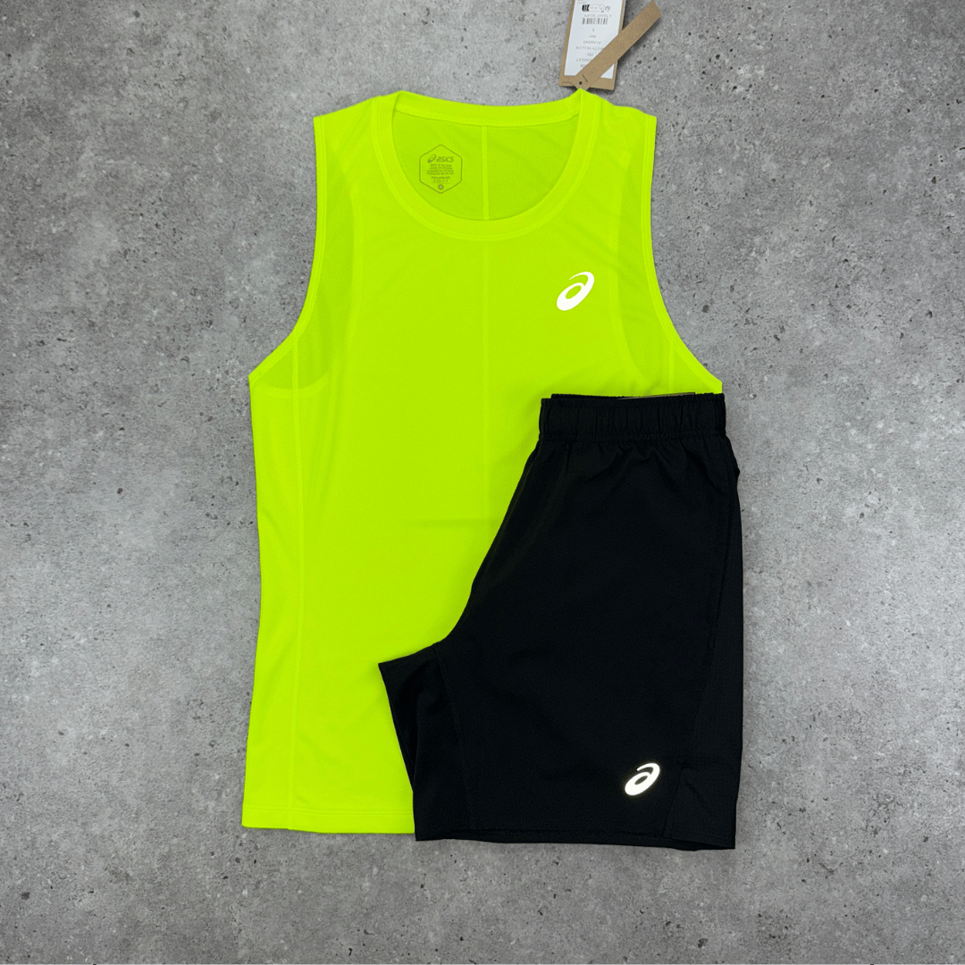 Asics vest short set 'neon'