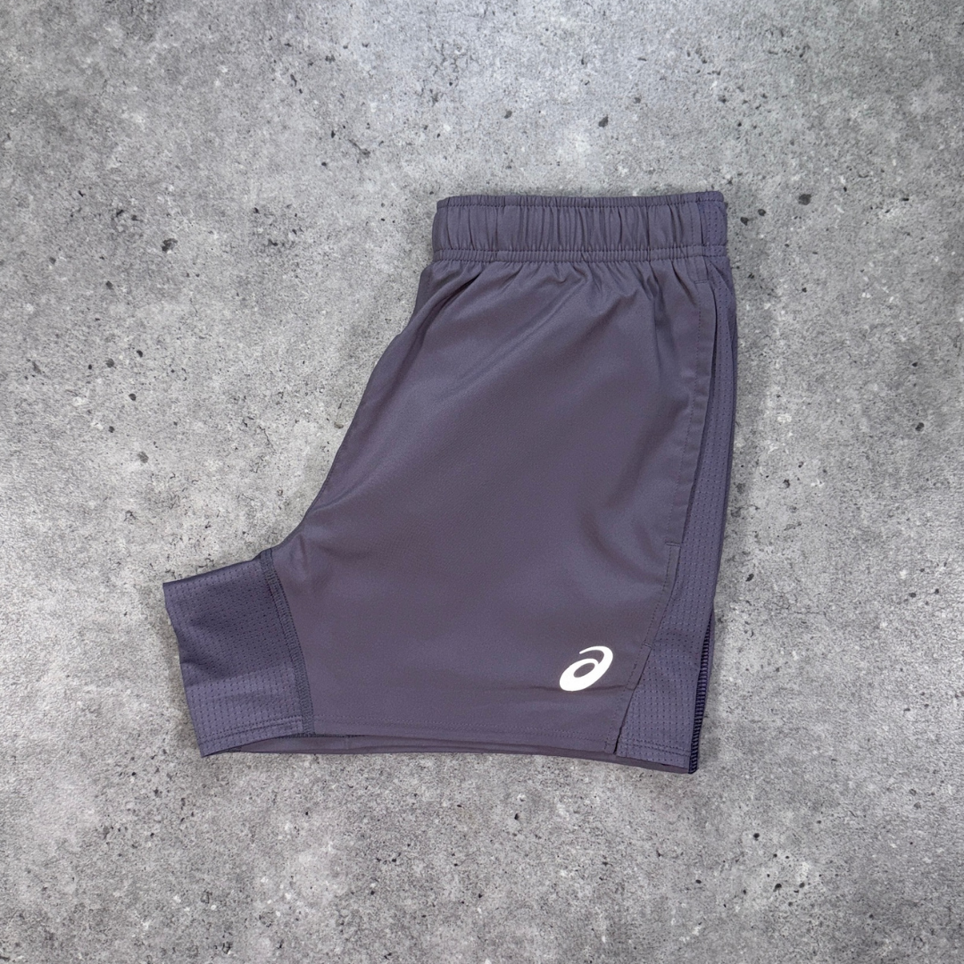 Asics road t-shirt set 'lavender grey'