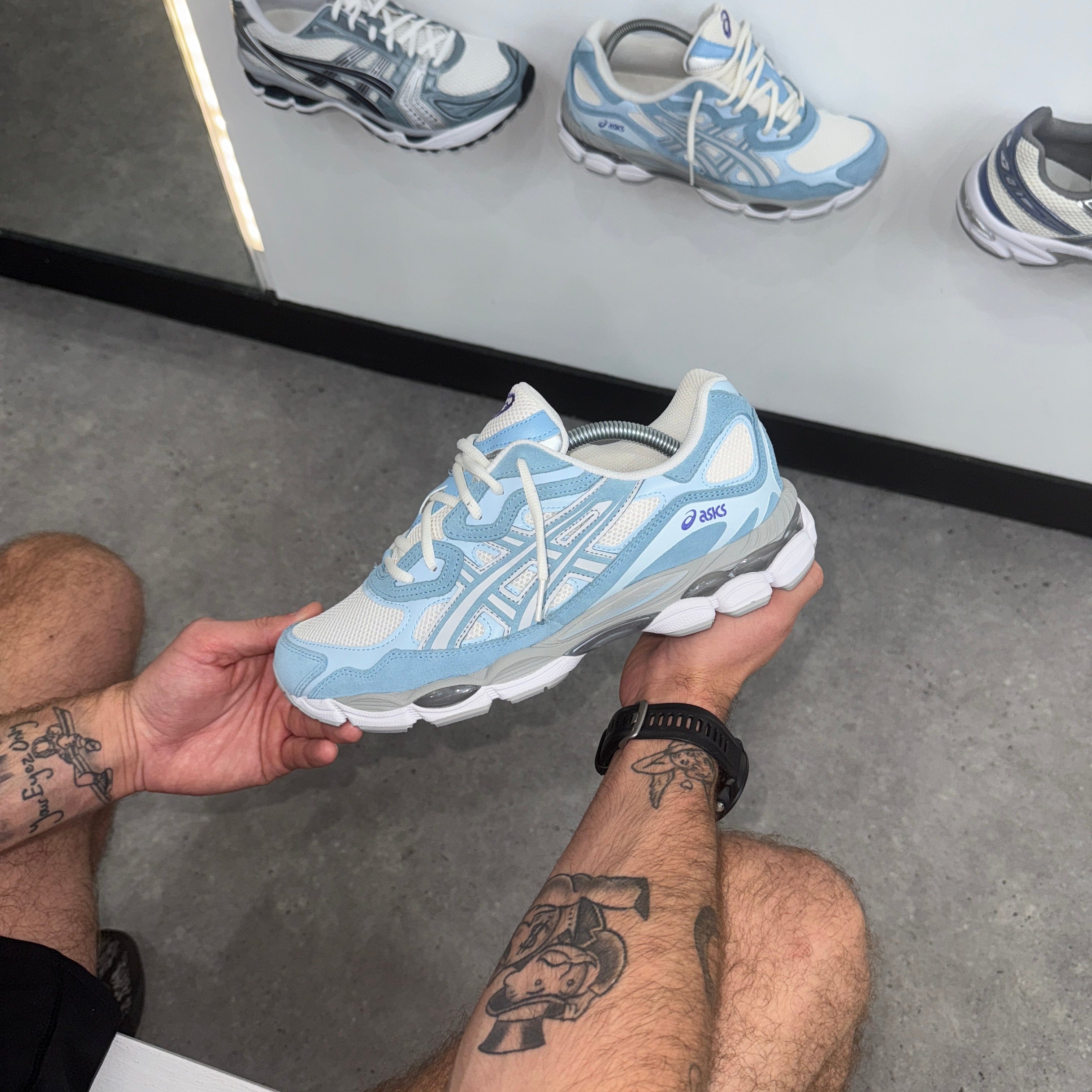 Asics gel-nyc 'arctic sky'
