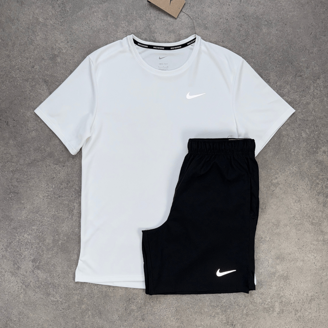 Men's Nike UV Miler Set 'White/Black'
