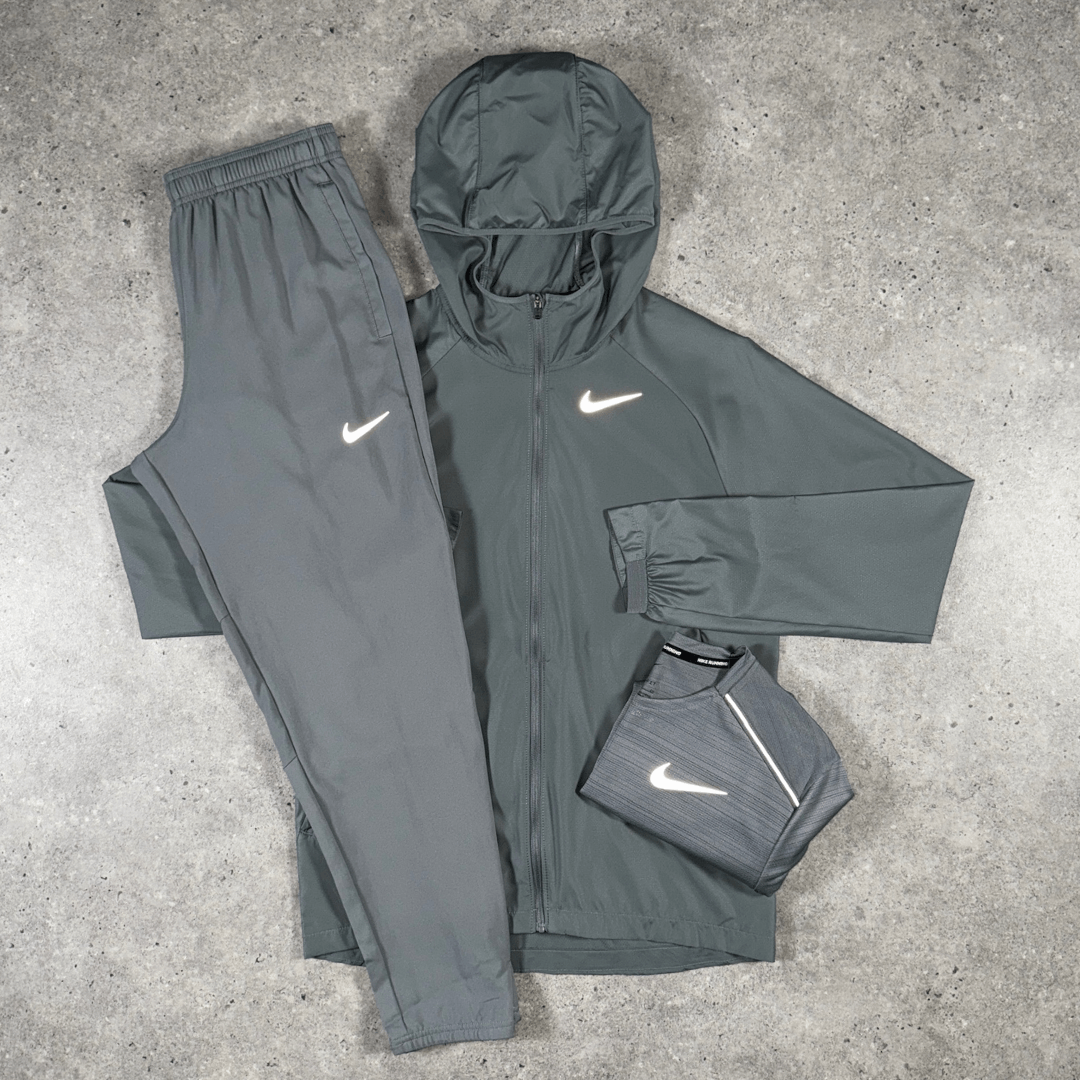 Nike Essentials Jacket Pants Set 'Grey'