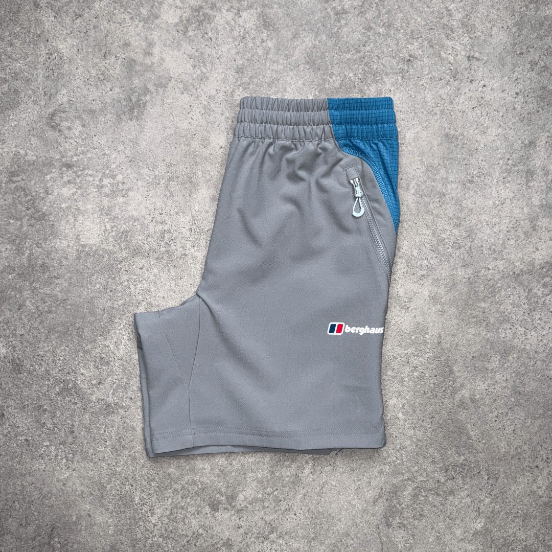 Berghaus Wavertree Half-Zip Shorts Set 'Garbo Grey'