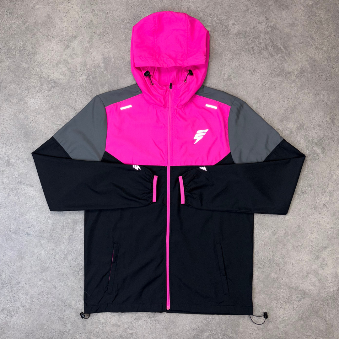 Pink windrunner hotsell