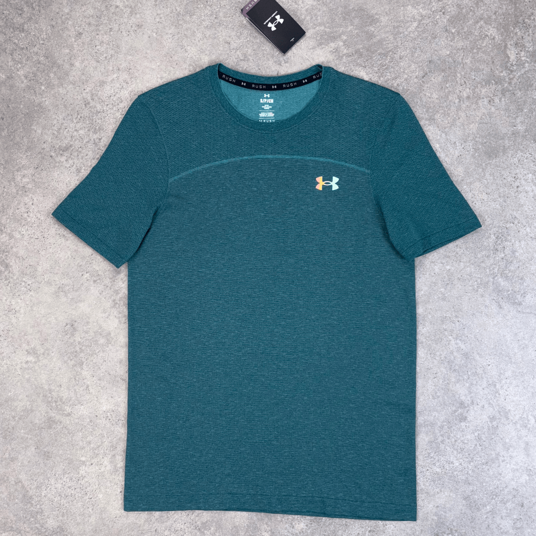 Under armour seamless rush t-shirt 'teal'