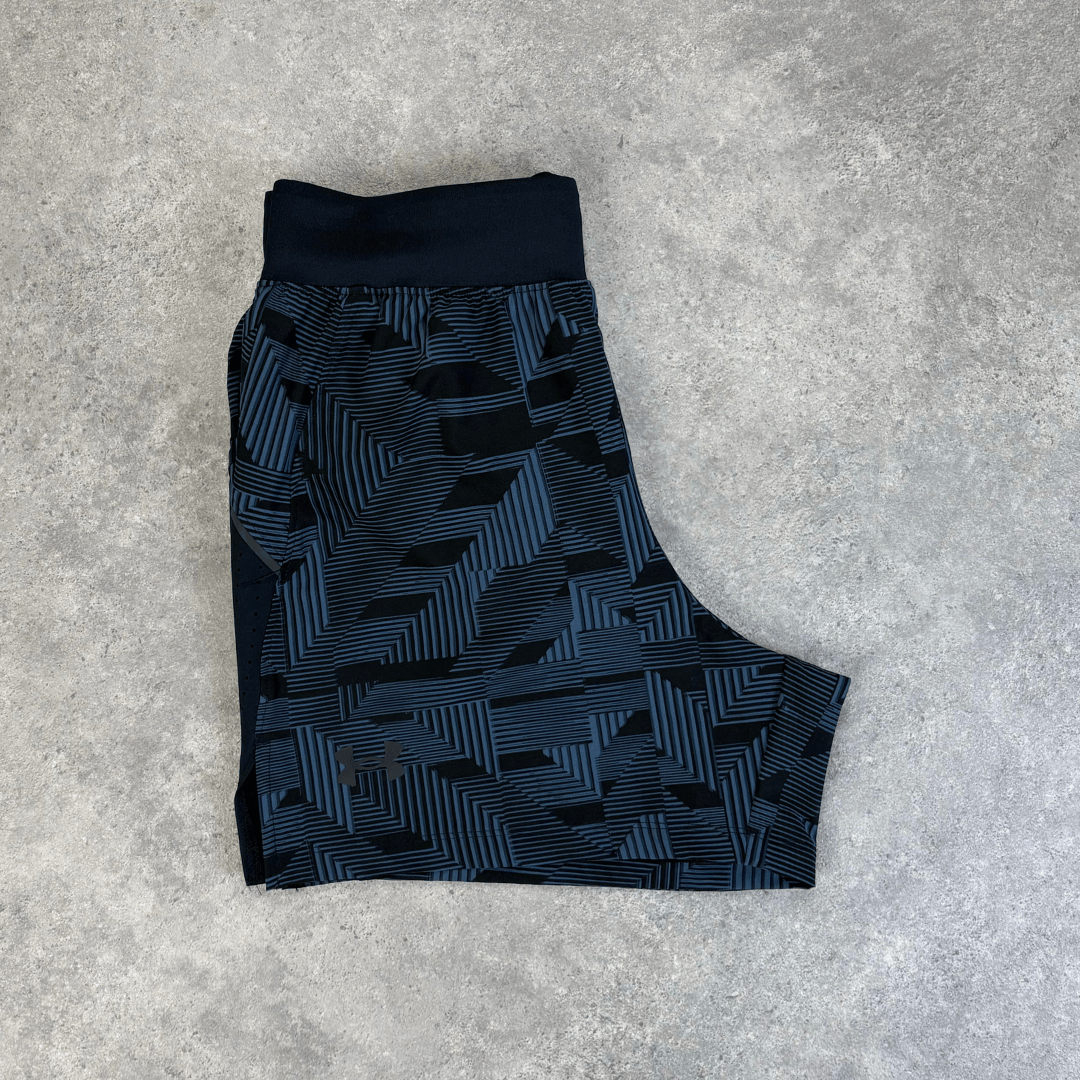 Under armour launch elite 13cm shorts 'black/blue'