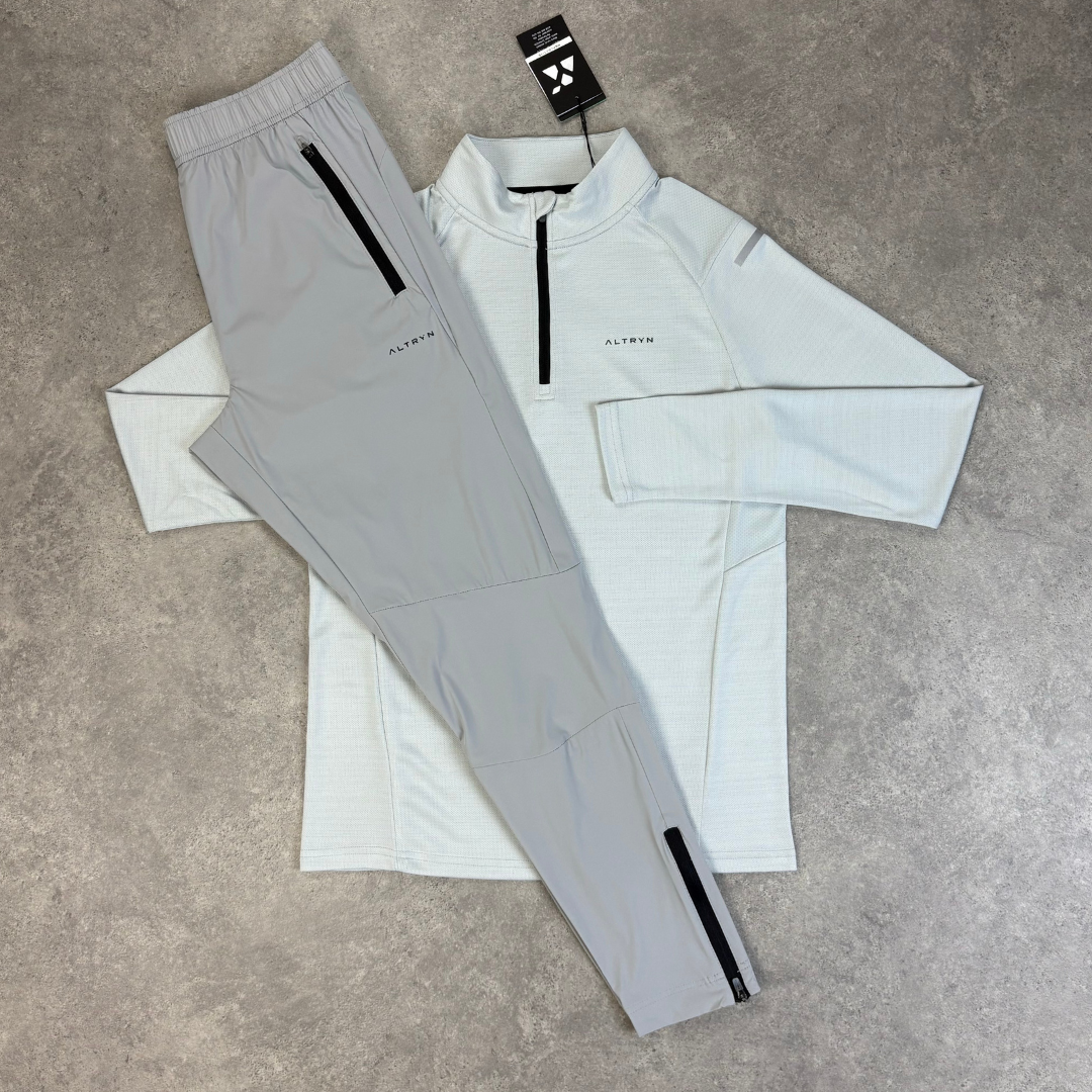Altryn Pike Tech Quarter Zip Set 'Greystone'