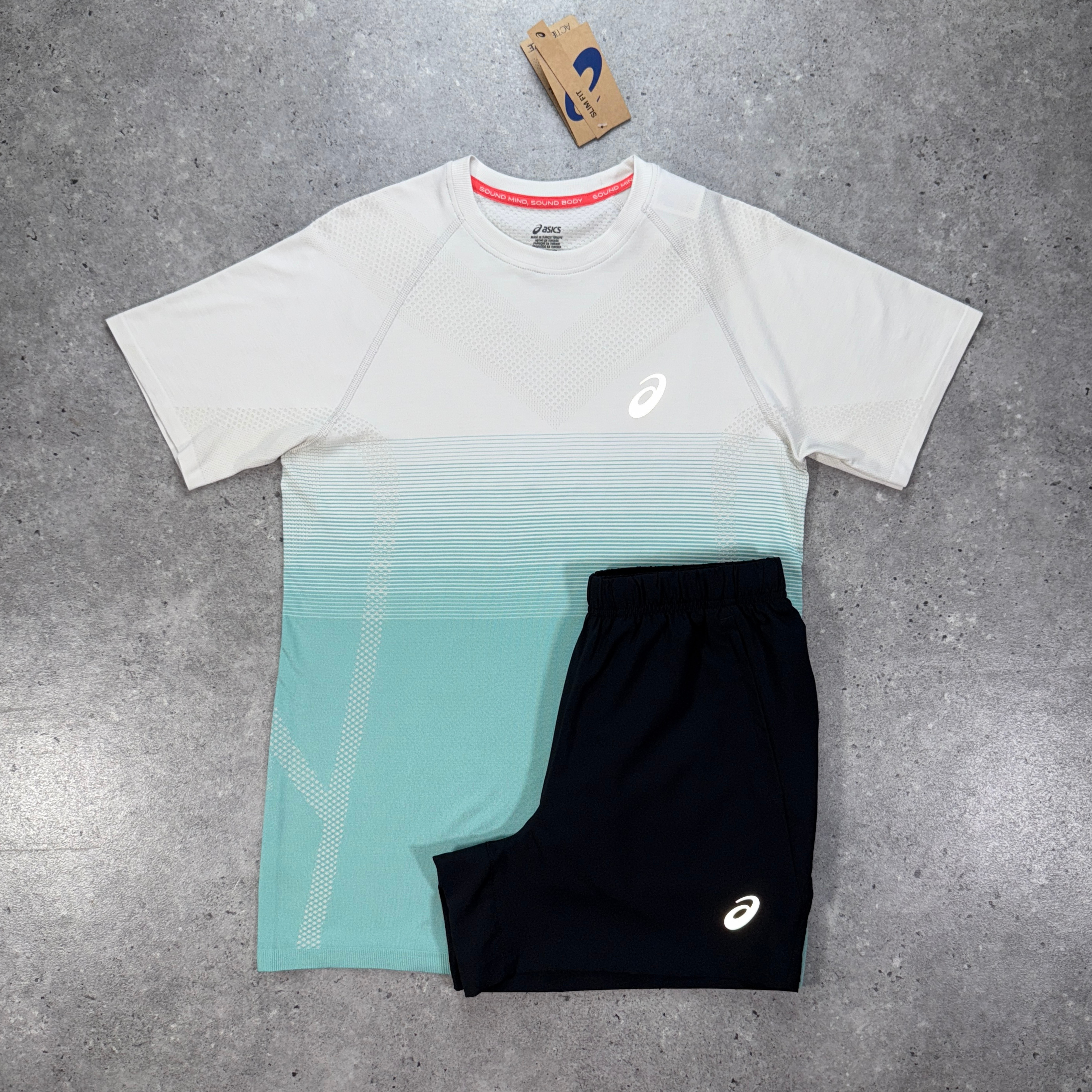 Asics seamless t-shirt 'oasis green'