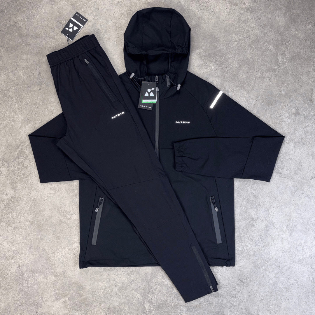 Altryn Ascend Tech Tracksuit Set 'Black'