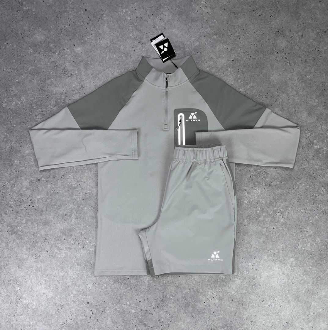 Altryn Anderson 1/4 Zip set 'Grey Mix'