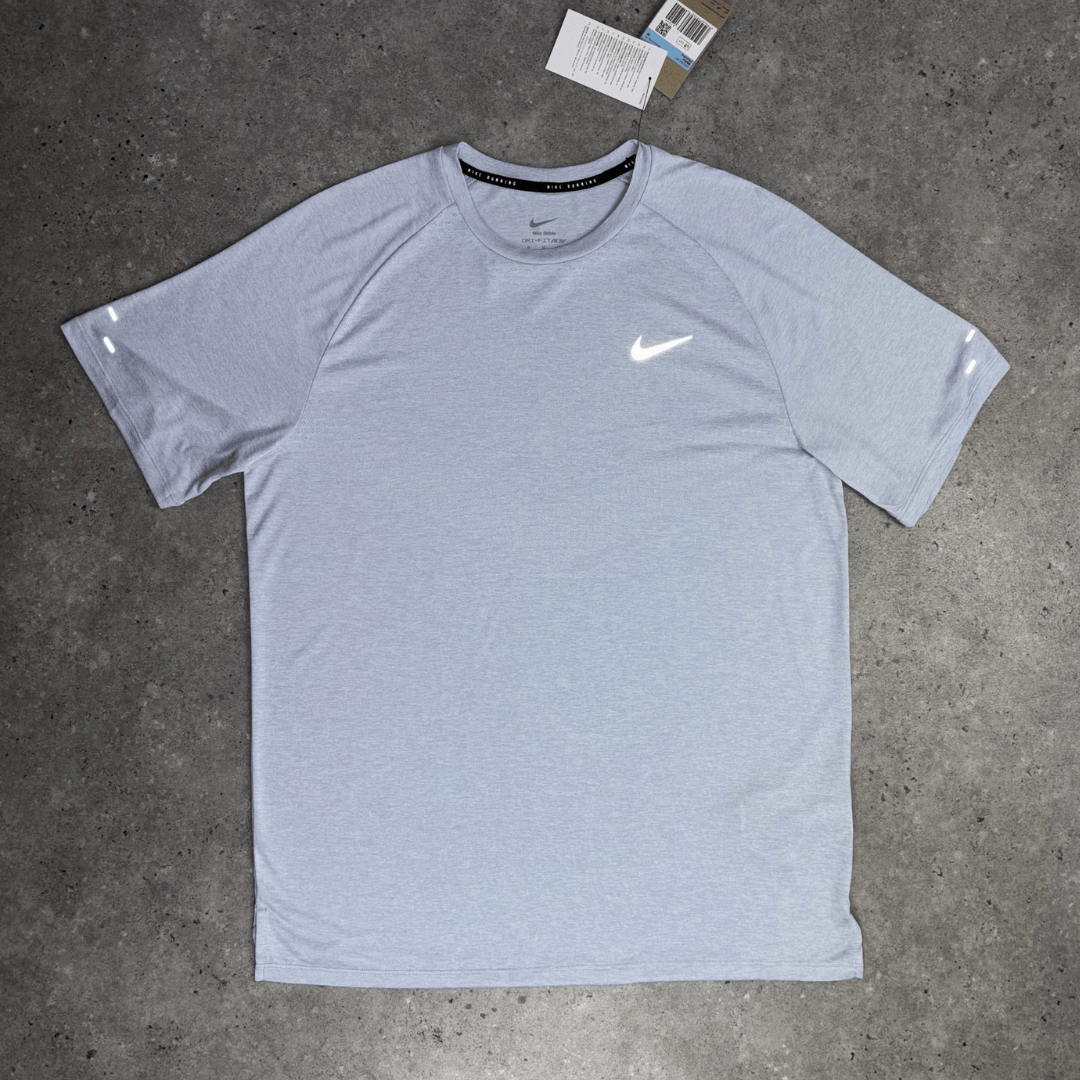 Nike stride short set 'ghost blue/black'