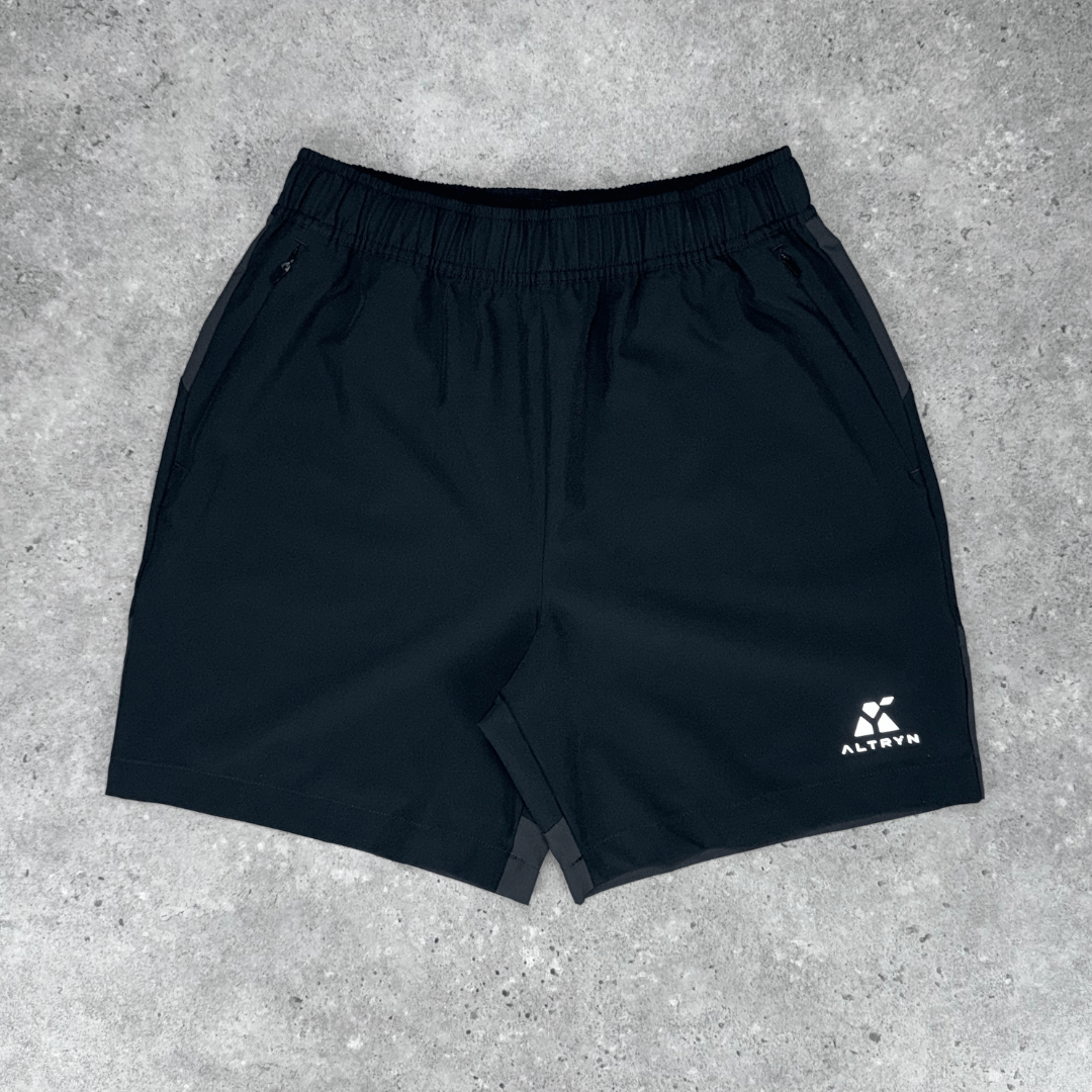 Altryn Elliot Tech Shorts 'Black/Grey'