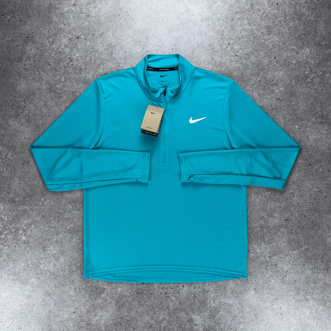Nike 1/4 zip pacer running top 'dusty cactus'
