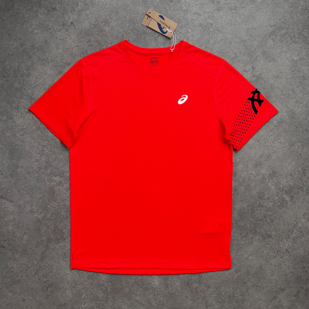 Men's ASICS Icon T-Shirt 'Flash Red'