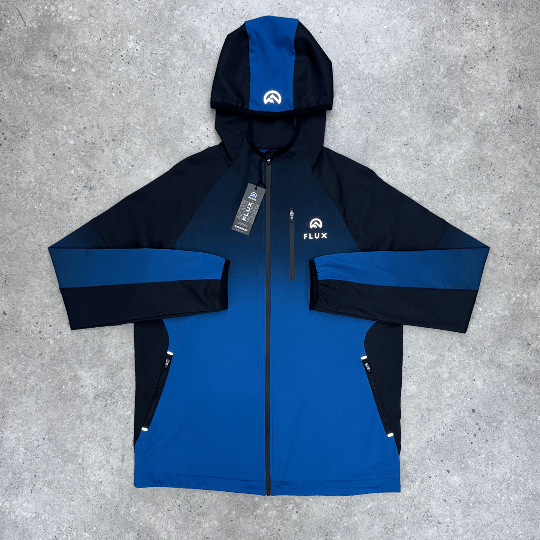 Flux Gradient Jacket 'Black/Cobalt'