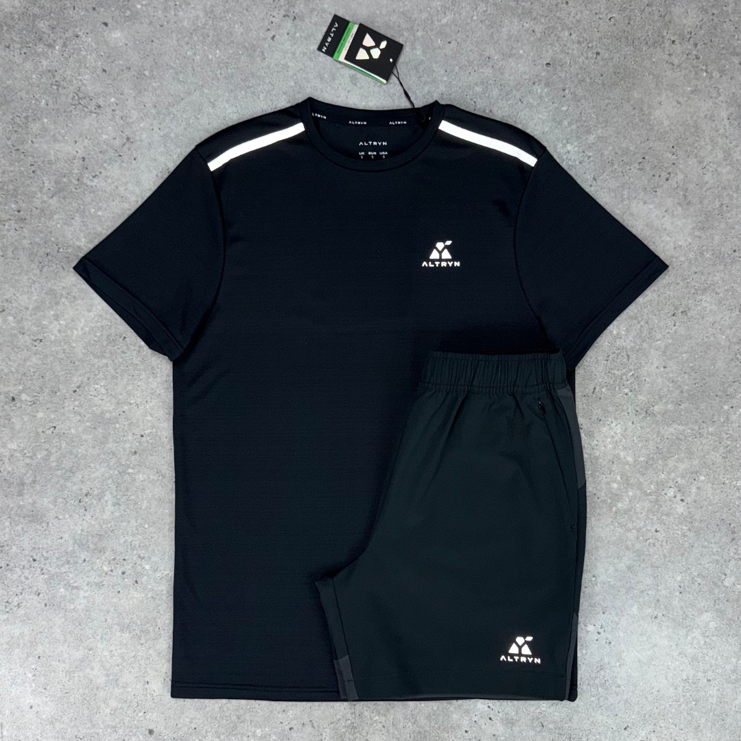 Altryn Bannister Tech T-shirt set 'Black'