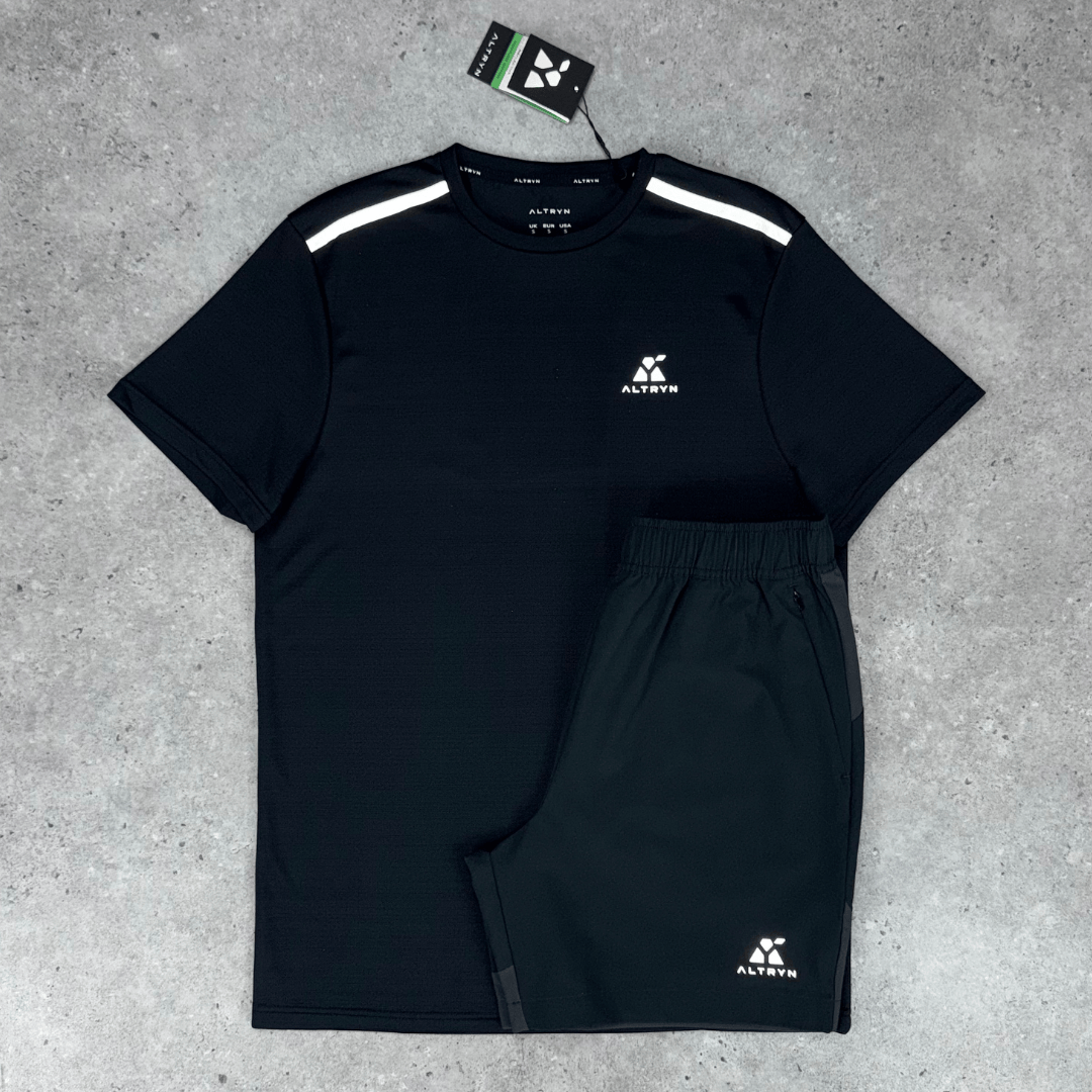 Altryn Bannister Tech T-shirt set 'Black'