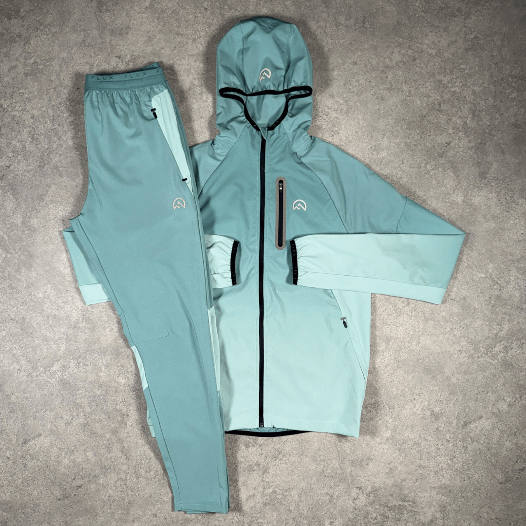 Men's Flux Gradient Tracksuit Set 'Sage Green'