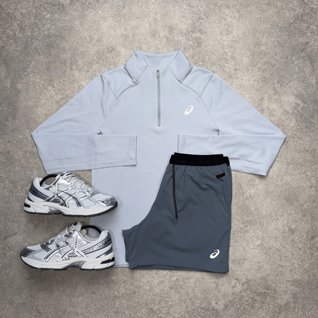 Men's ASICS Lycra Glow Gel-1130 Tri-Set 'Grey/Dark Grey/Glacier Pure Silver'