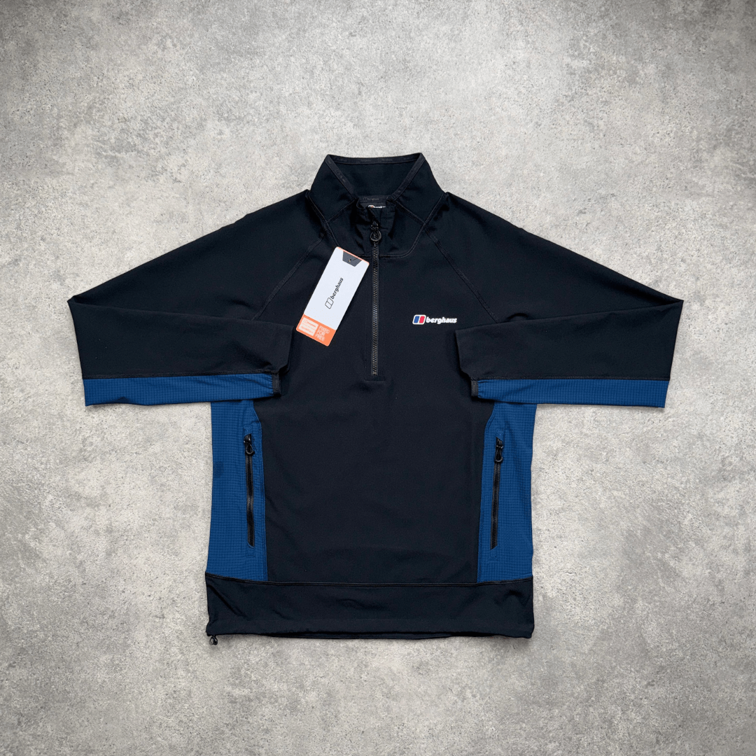 Men's Berghaus Wavertree Half-Zip 'Jet Black'