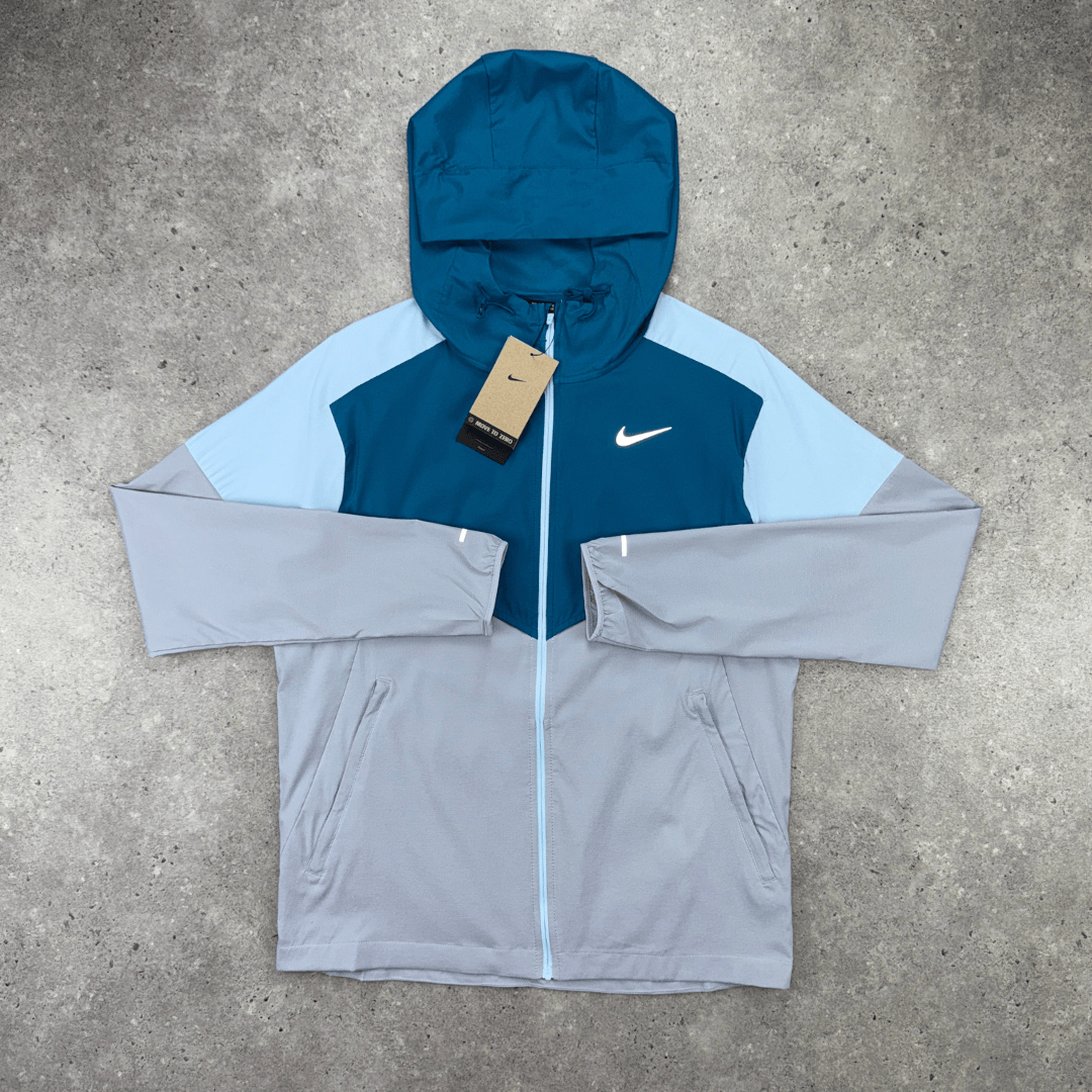 Nike repel windrunner jacket 'green abyss'