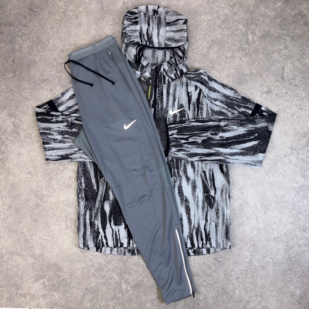 Nike windrunner pants grey on sale