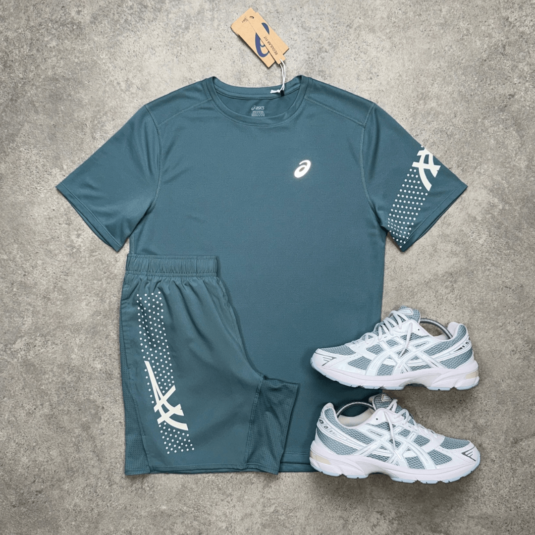 Men's ASICS Icon Gel-1130 Set 'Foggy Teal/Slate Blue/White'