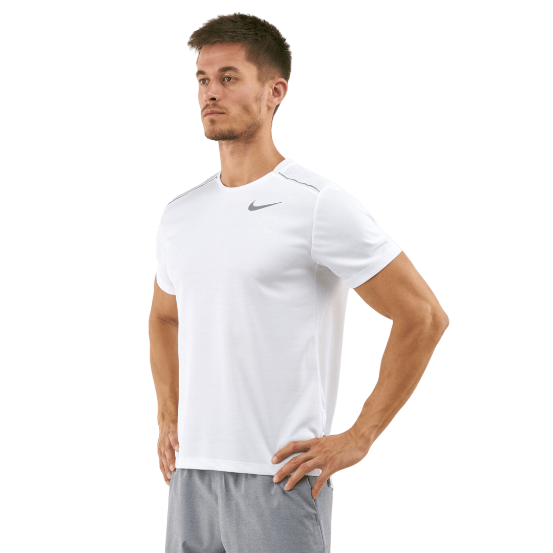 Nike miler 1.0 T-shirt 'white'