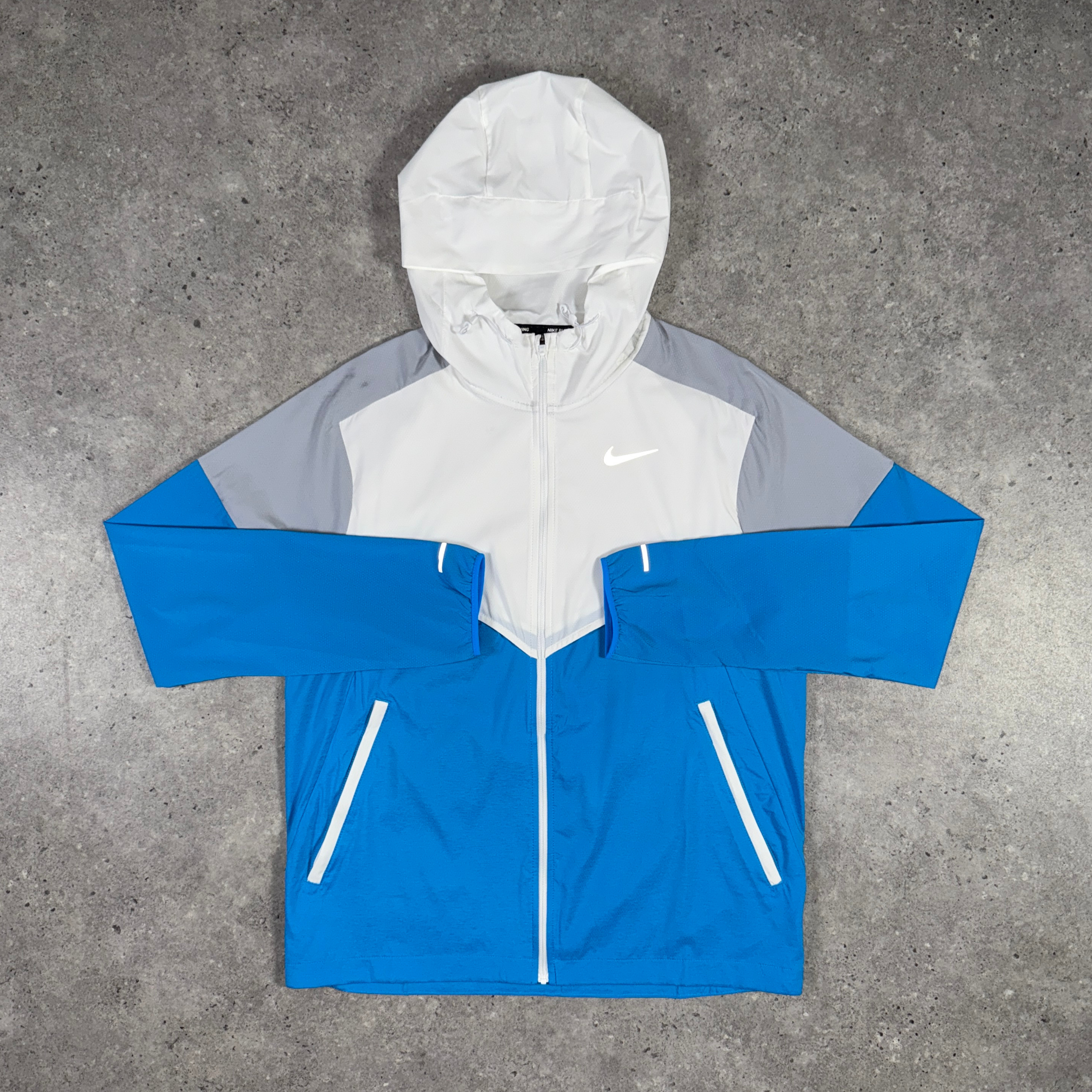 Nike windrunner miler challenger short tri-set 'blue hero'