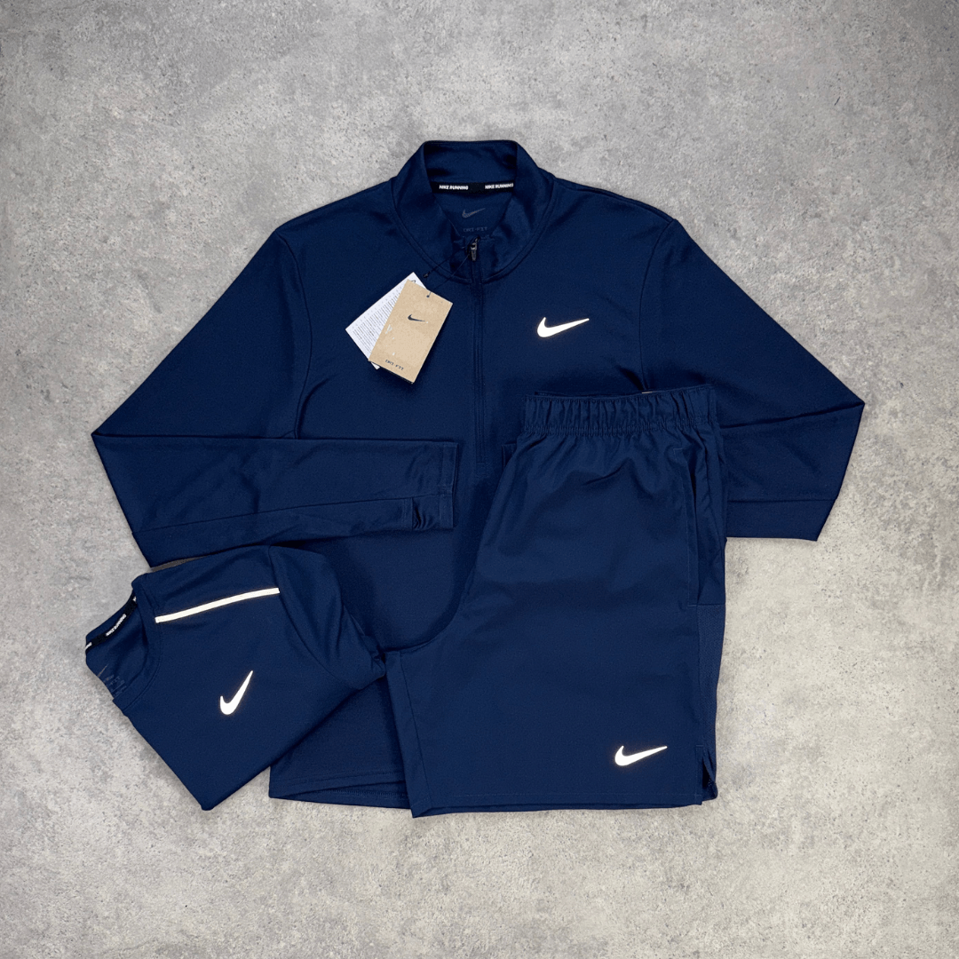 Men's Nike 1/4 Zip Tri-Set 'Midnight'