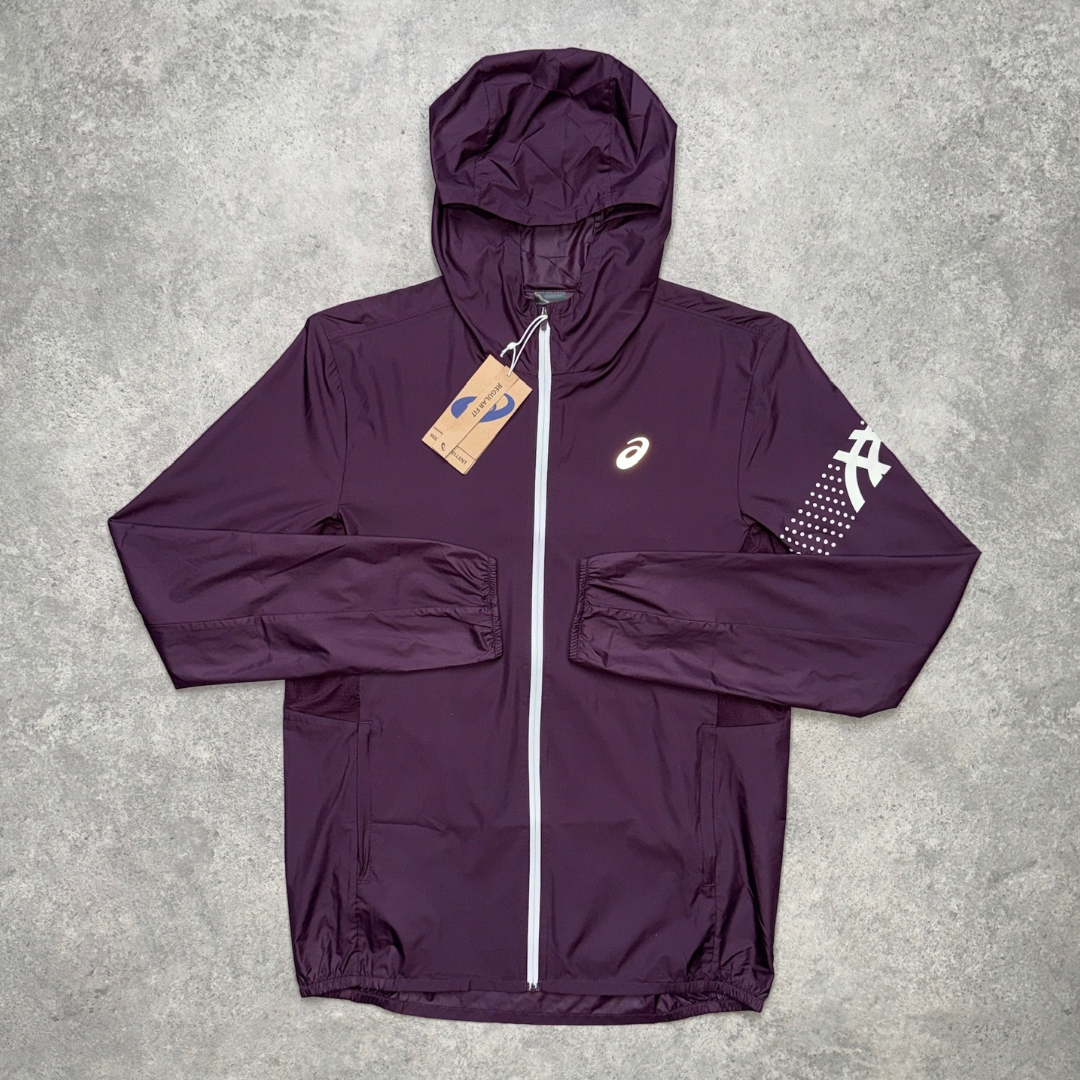 Men's ASICS Icon Jacket 'Dark Aubergine'