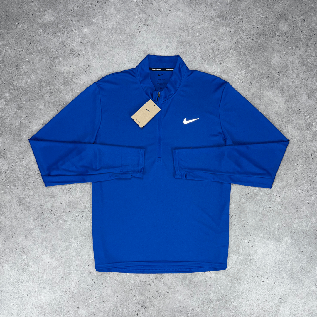 Nike 1/4 zip pacer running top 'royal blue'