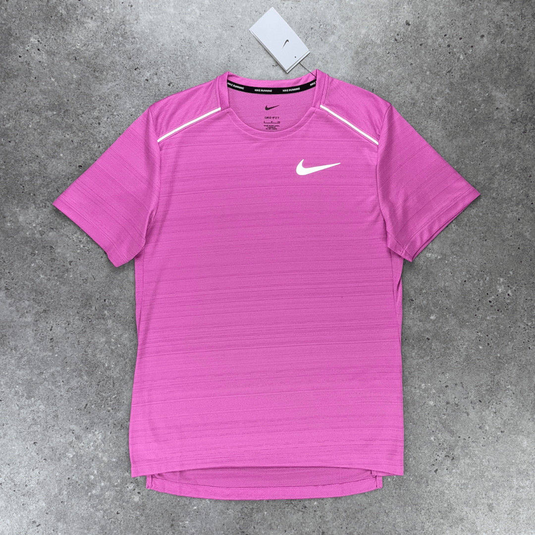 Nike miler t-shirt 'pink' - Main Image
