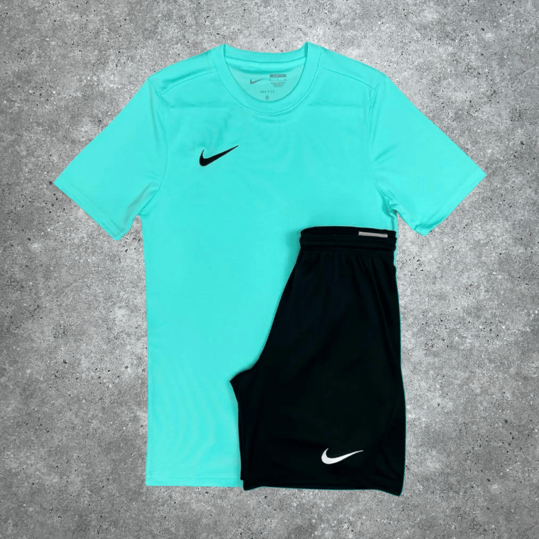 Nike Park Dri-Fit 'Hyper Turquoise/Black' set
