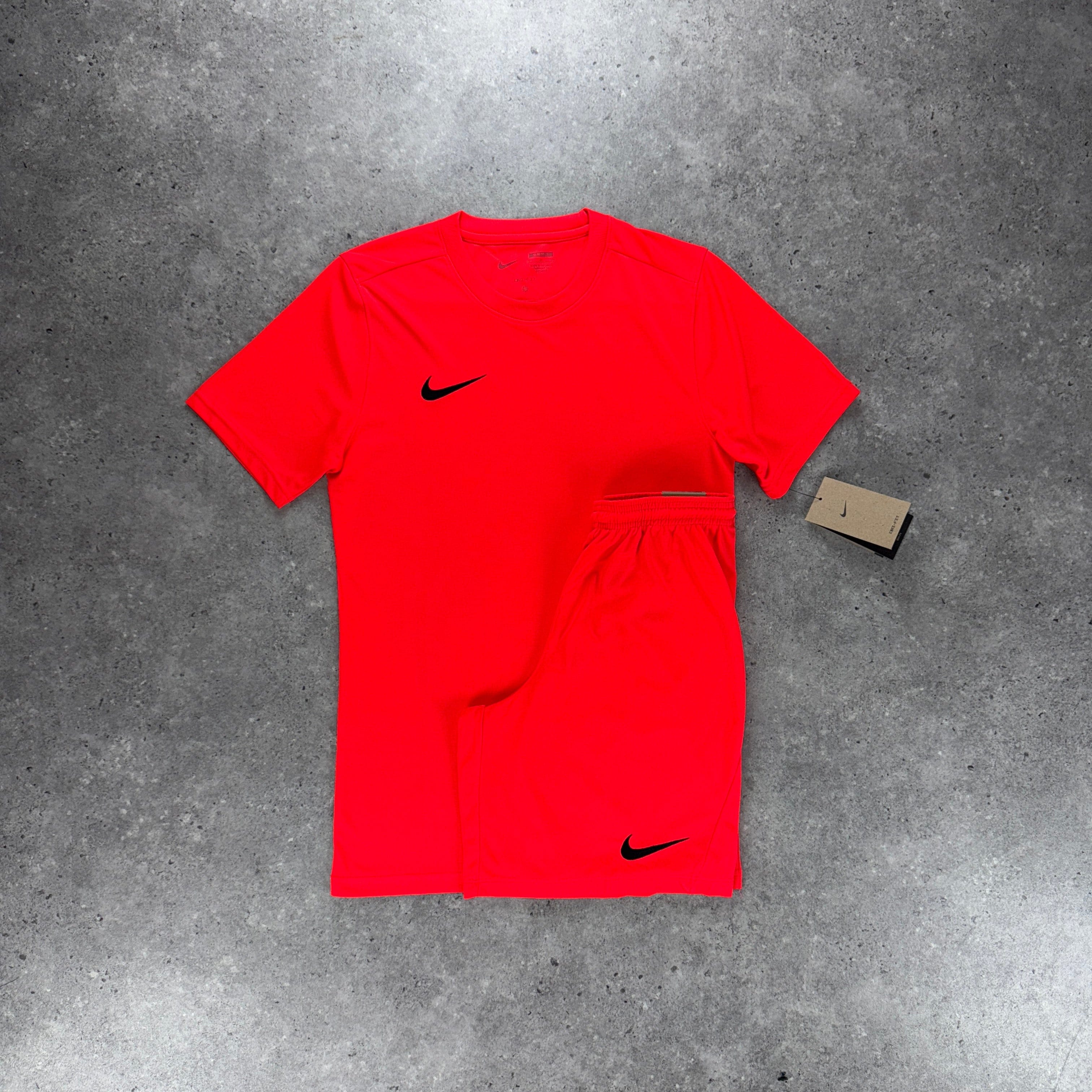 Nike park dri-fit shorts 'red'