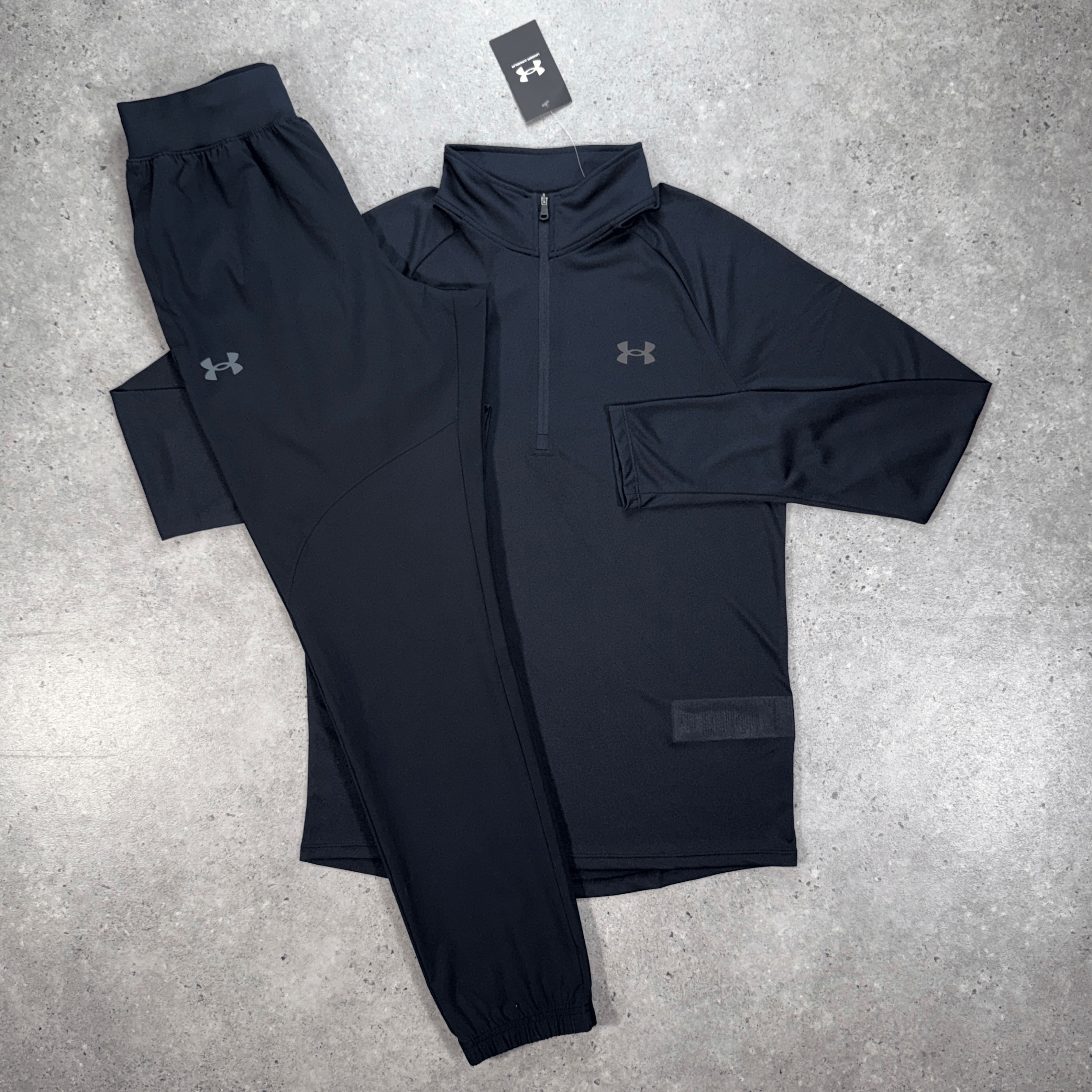 Under armour tech 1/4 zip 'black'