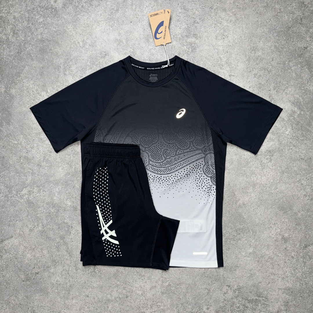 ASICS Road Fade T-Shirt 'Black/Cream'