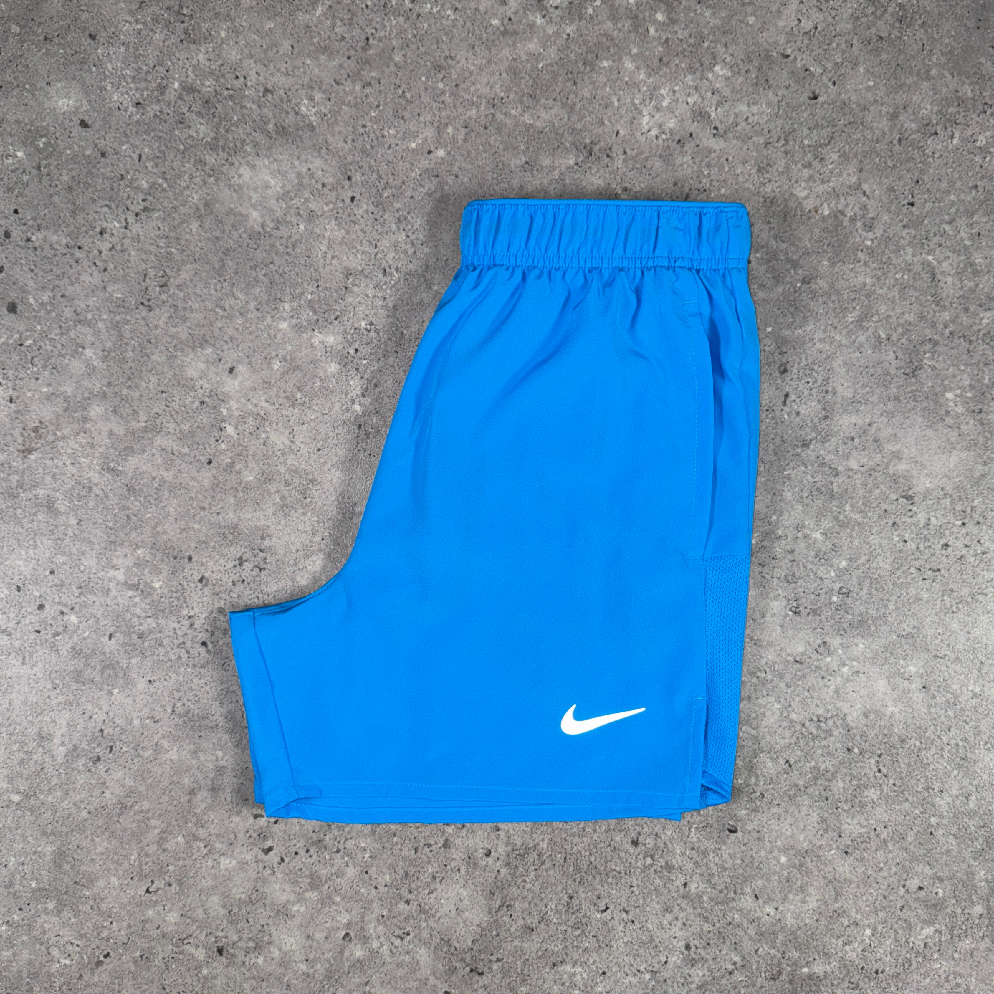 Nike windrunner miler challenger short tri-set 'blue hero'
