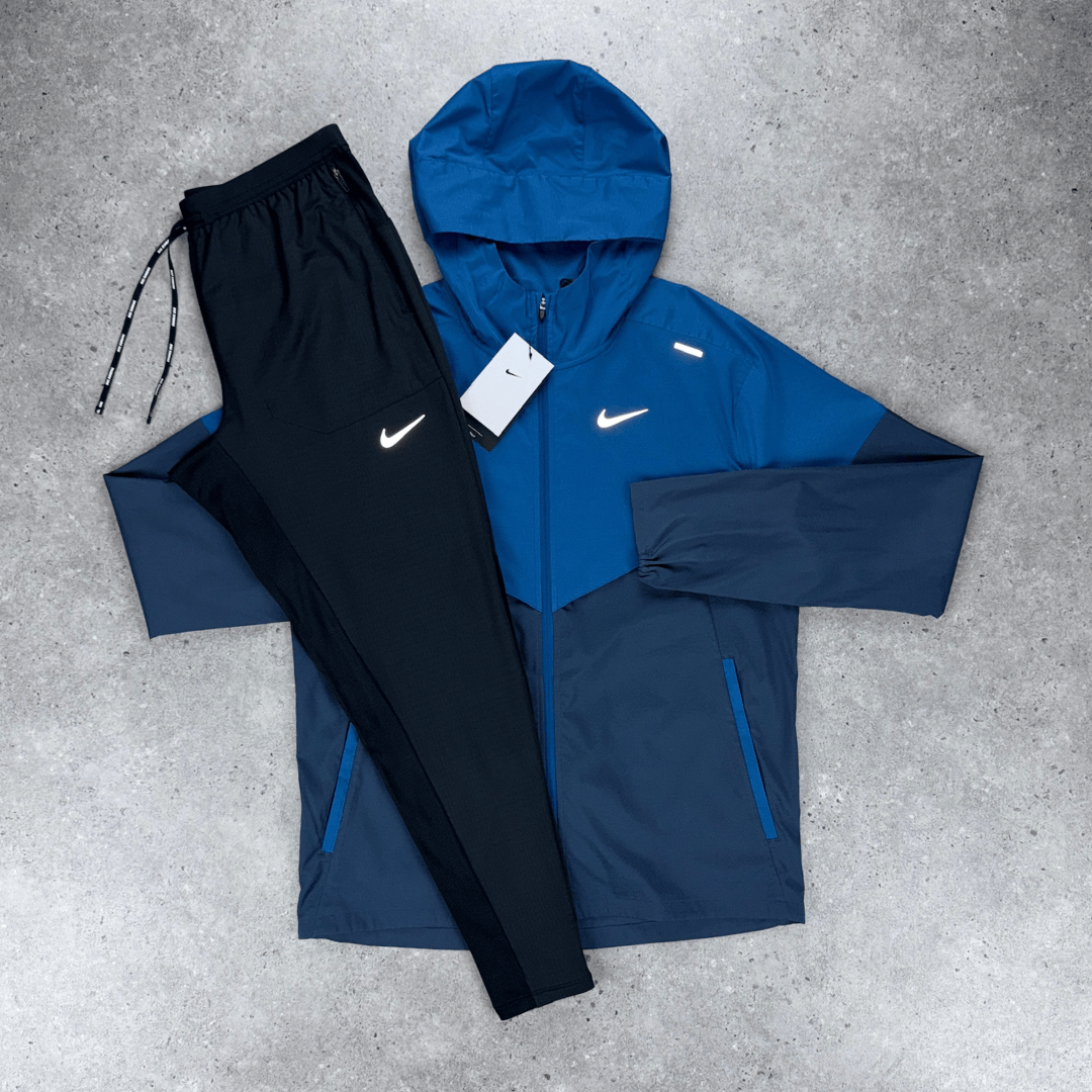 Nike windrunner 'obsidian/black' pants set
