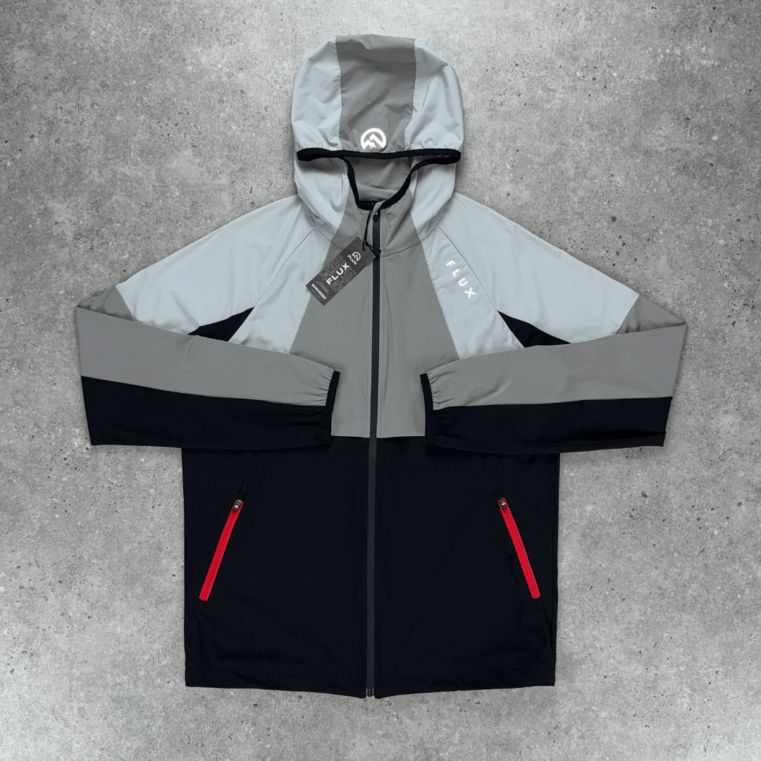 Flux Performance Jacket 'Black/Grey/Red'