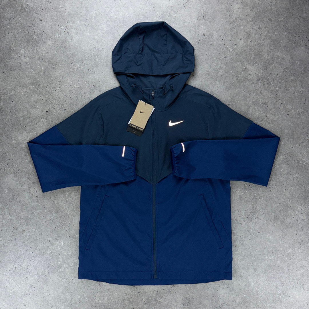 Nike windrunner 'thunder blue/black' short set