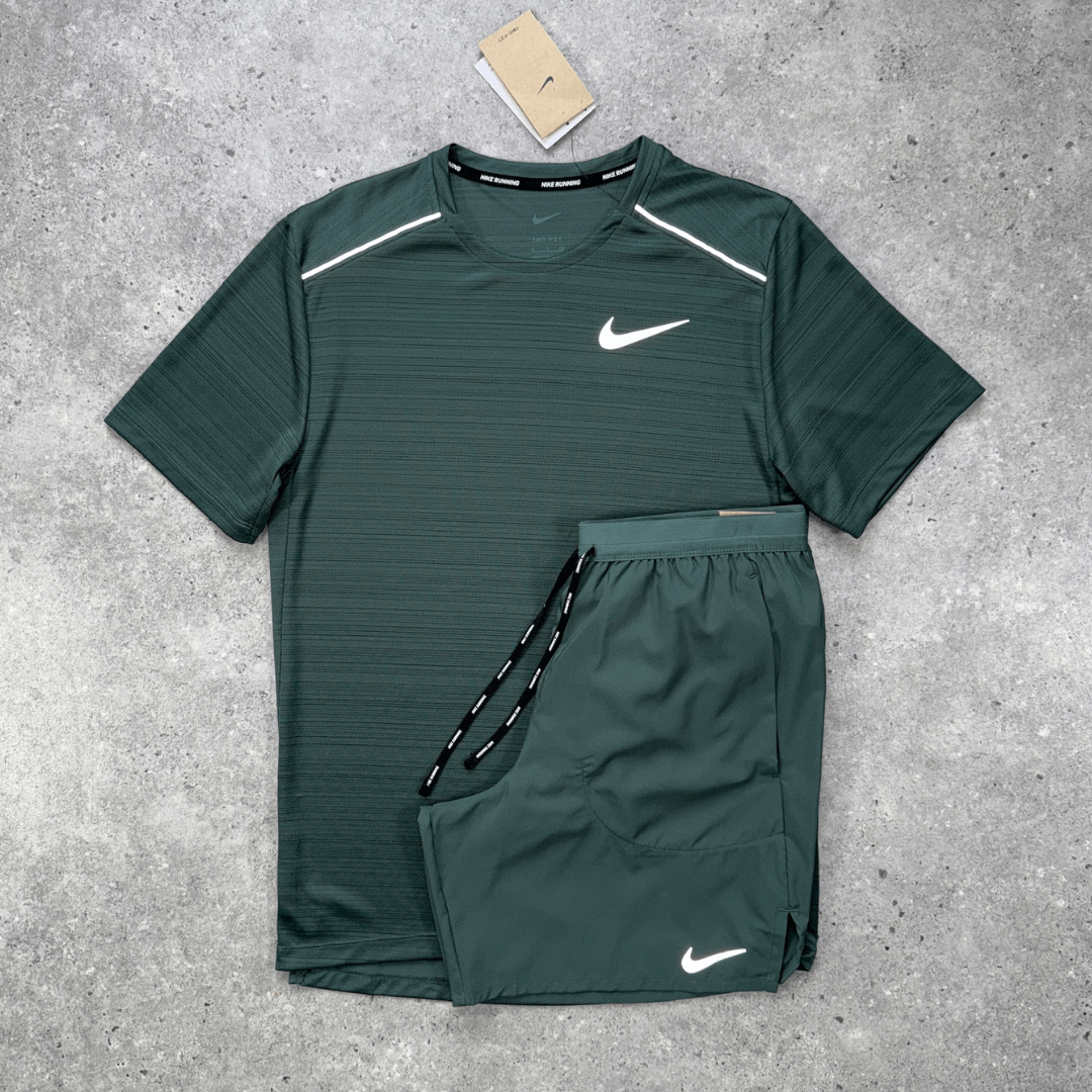 Nike miler 1.0 set 'vintage green'
