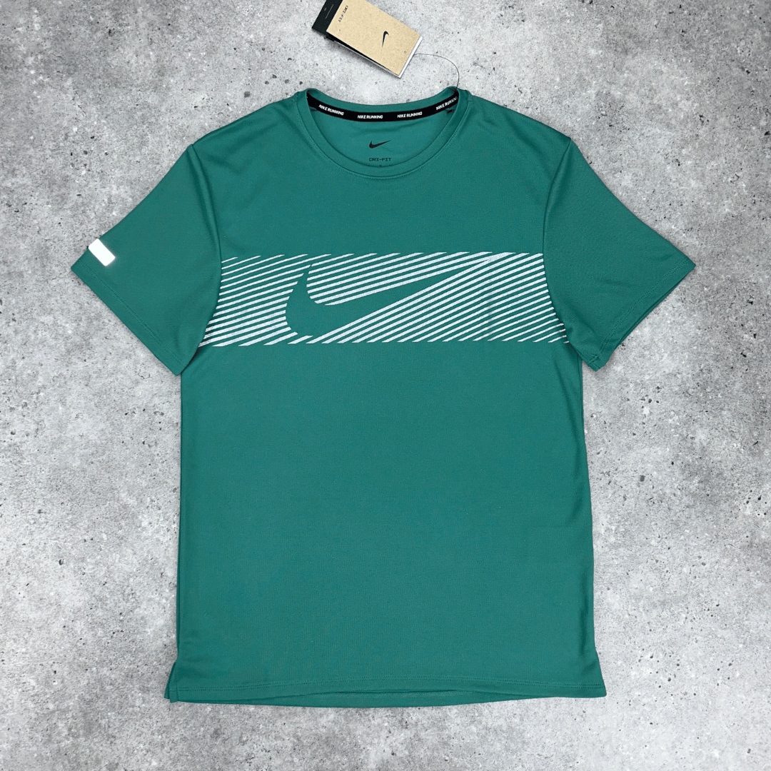 Nike running division flash t-shirt 'teal'