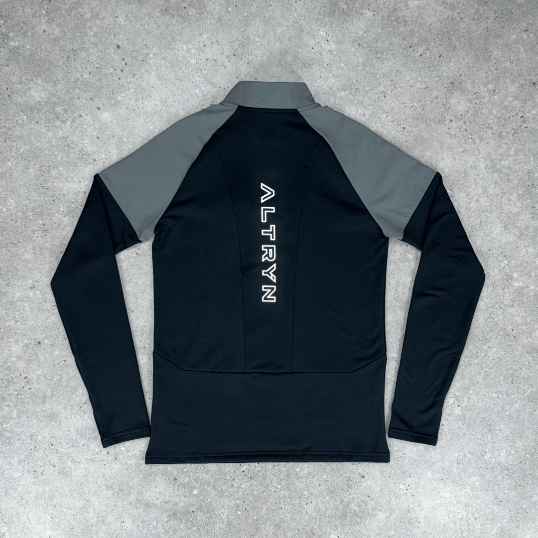 Altryn Anderson Quarter Zip 'Black/Grey'
